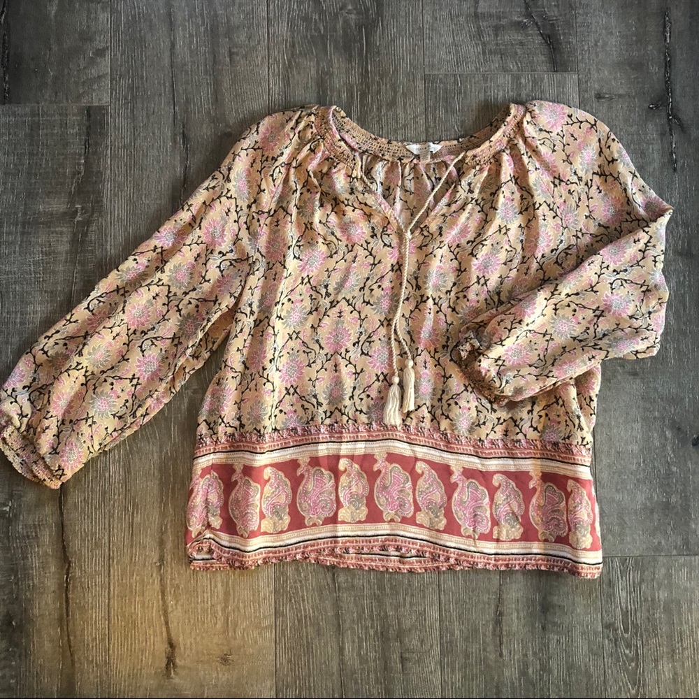 Lucky Brand Boho Top